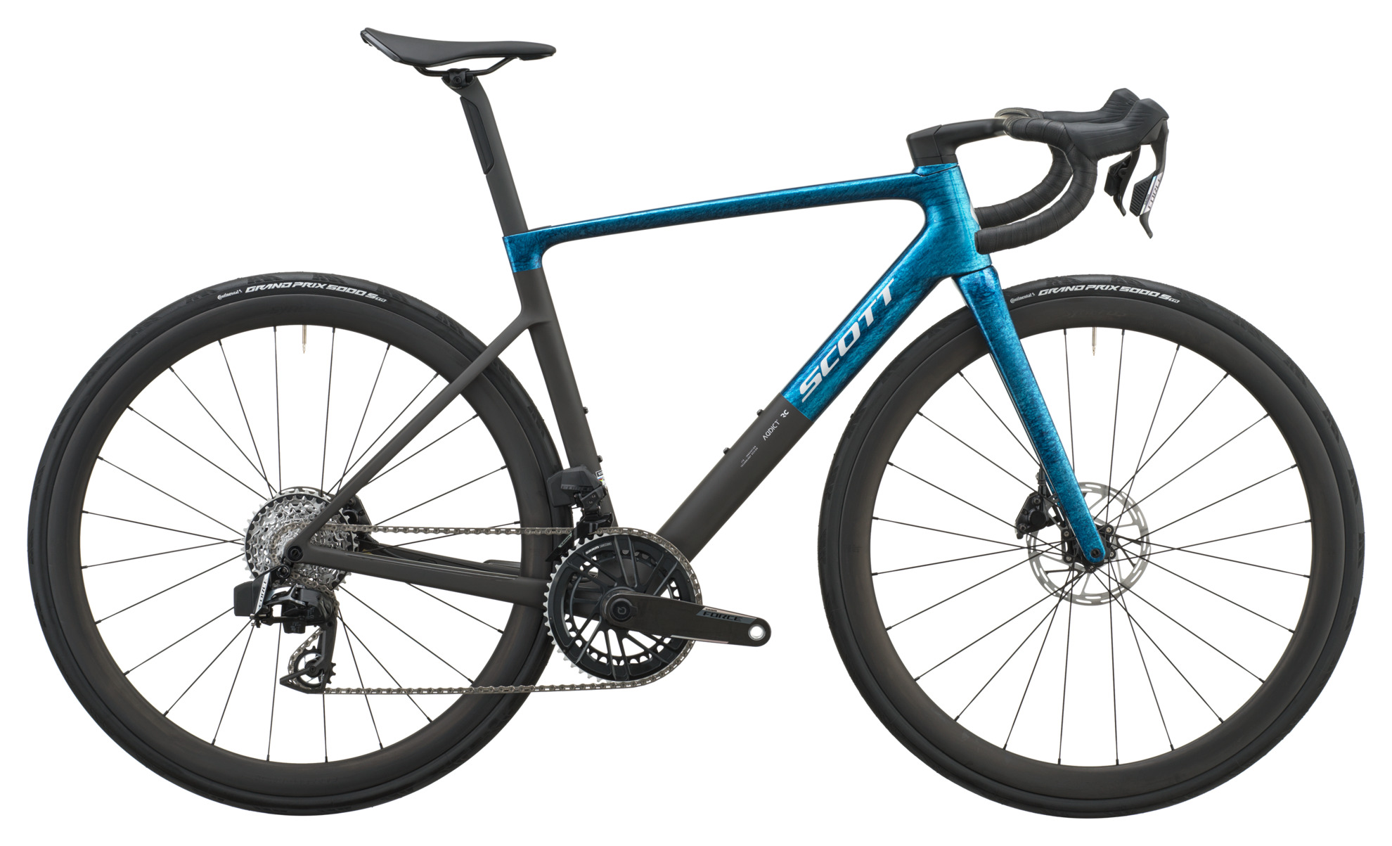 Addict RC Team watery blue/carbon black 2027