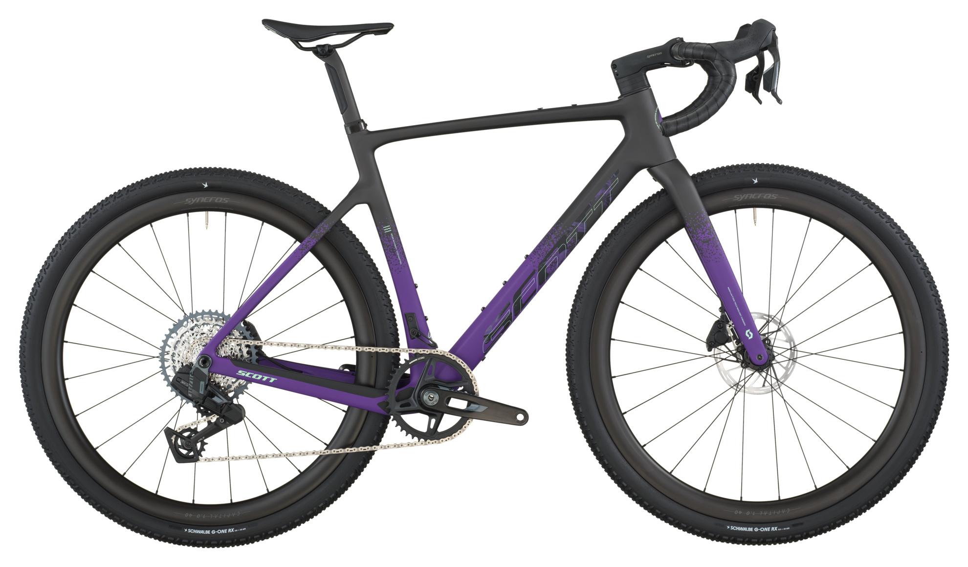 Addict Gravel 20 carbon black/indigo purple 2026